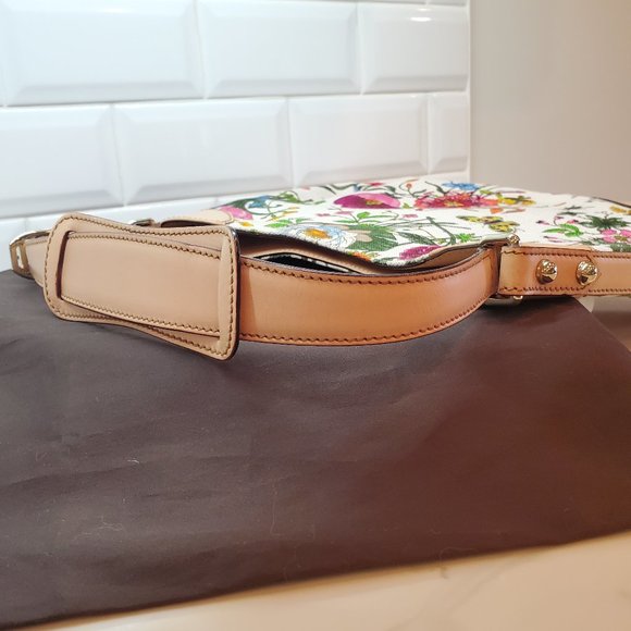 Gucci Flora Hasler Horsebit Hobo - Picture 13 of 16